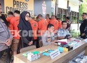 Peredaran Narkoba di Tanjungpinang Dibongkar, 16 Tersangka Terancam 20 Tahun Penjara