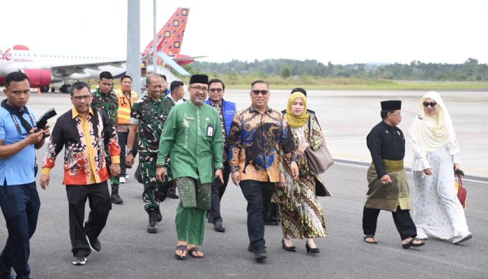 Nyanyang Haris Pratamura Tiba di Tanjungpinang Usai Dilantik Presiden