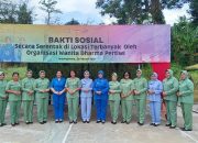 Dharma Pertiwi Gelar Bakti Sosial Serentak, Pecahkan Rekor MURI