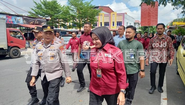 Polresta dan Disperindag Tanjungpinang Sidak Pasar, Antisipasi Lonjakan Harga
