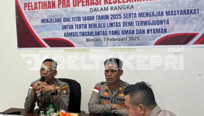 Jelang Ramadhan, Polres Bintan Gelar Operasi Keselamatan Seligi 2025