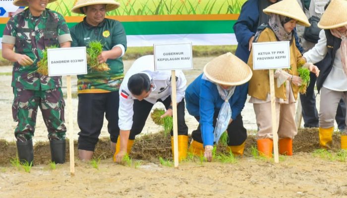 Pemprov Kepri Bersama TNI-Polri Perkuat Ketahanan Pangan di Wilayah Perbatasan
