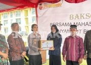 Kapolres Salurkan Bantuan Sosial untuk Mahasiswa dan Masyarakat