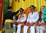 Tiba di Tanjungpinang, Gubernur dan Wakil Gubernur Kepri Dapat Penyambutan Adat Melayu