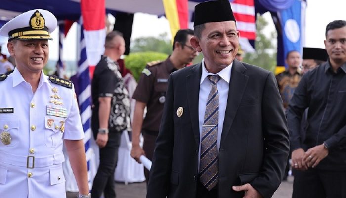 Gubernur Kepri Hadiri Sertijab Pangkoarmada I dan II