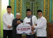 Safari Ramadan di Masjid Nurul Iman, Wali Kota Lis Beri Bantuan Rp10 Juta
