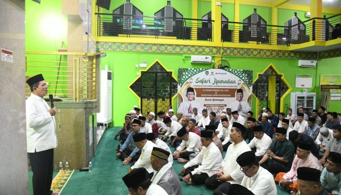 Ansar Ajak Jamaah Masjid Nurul Iman Manfaatkan Keberkahan Ramadan
