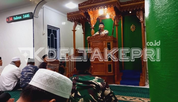 Kapolresta Tanjungpinang Hadiri Safari Ramadan, Ajak Warga Perkuat Keimanan