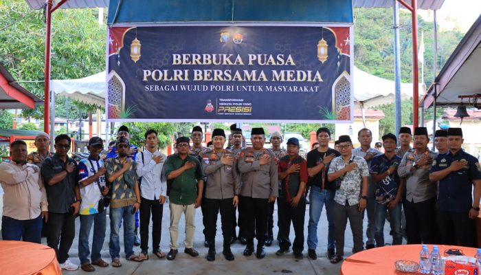 Momen Ramadan, Polres Anambas Jalin Kebersamaan dengan Insan Pers