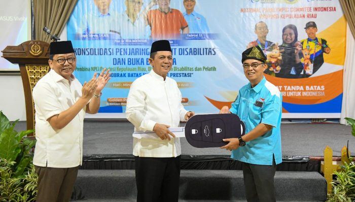 Konsolidasi Atlet Disabilitas Kepri, Gubernur Ansar Beri Dukungan Penuh