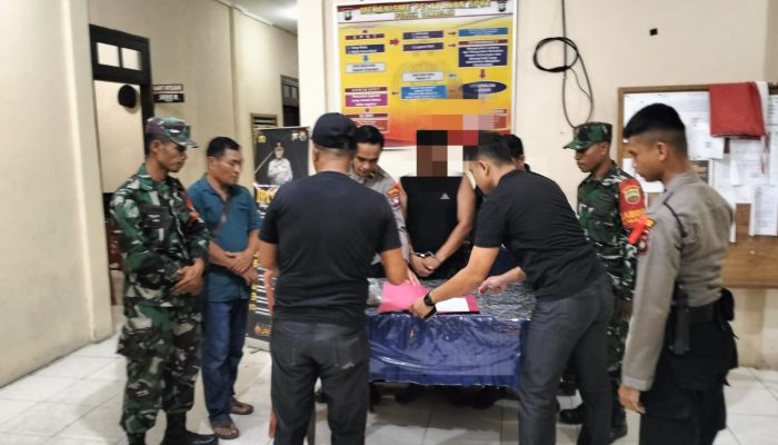 Intel Kodim Tangkap Terduga Pengedar Narkoba di Tambelan
