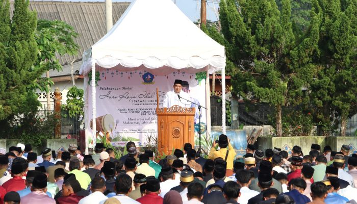 Tiga Doa Malaikat Jibril dalam Khutbah Idul Fitri Bupati Bintan