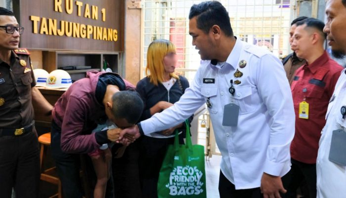 Kejari Bintan Terapkan Keadilan Restoratif, Seorang Warga Binaan Rutan Dibebaskan