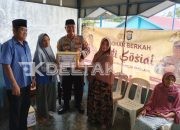 Polsek Sagulung Salurkan Bantuan untuk Kaum Dhuafa