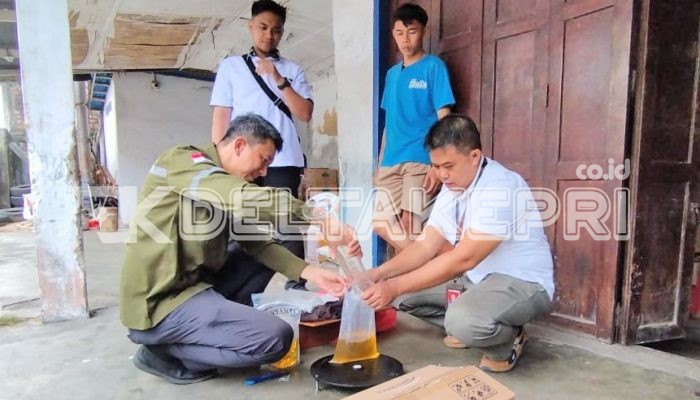 Isu Kekurangan Volume Minyak Goreng, Polres Bintan Lakukan Pengecekan