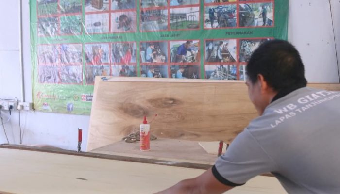 Warga Binaan Lapas Tanjungpinang Dibekali Keterampilan untuk Masa Depan