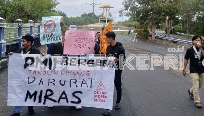 PMII Tanjungpinang-Bintan Audiensi dengan Sekda, Desak Regulasi Peredaran Mikol