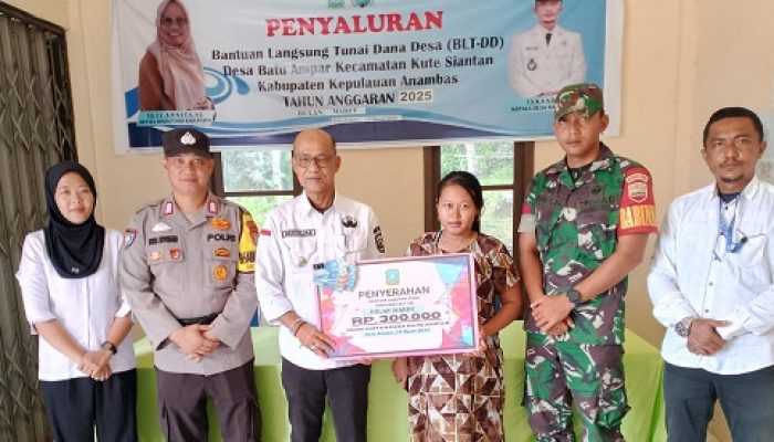 TNI-Polri Bersinergi Kawal Penyaluran BLT Dana Desa di Anambas