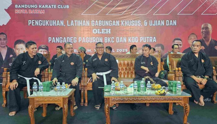 Nyanyang Harap BKC Batam Lahirkan Atlet Karate Nasional dari Kepri