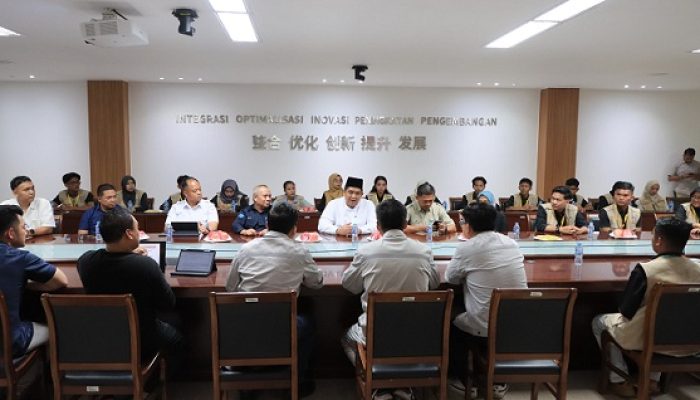 Bangun SDM Unggul, Bupati Roby Bawa Bintan Young Leaders ke Kawasan Industri Galang Batang