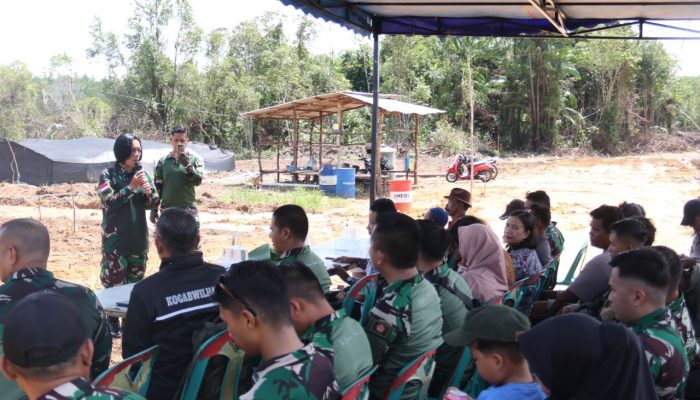 Kolonel Dewi Resmikan Lahan Pertanian Baru, Dukung Program Pangan Nasional