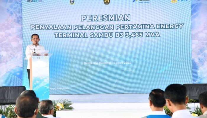Gubernur Ansar: Kolaborasi PLN dan Pertamina Kurangi Emisi 1.000 Ton CO2 per Bulan