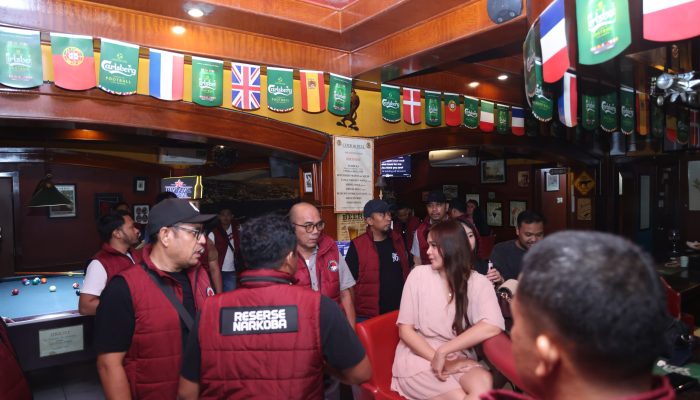 Bersihkan Tempat Hiburan dari Narkoba, Polisi gelar Razia Gabungan di Batam