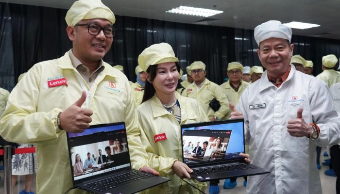 Fasilitas Perakitan Laptop Lenovo Pertama di Indonesia Diresmikan di Batam