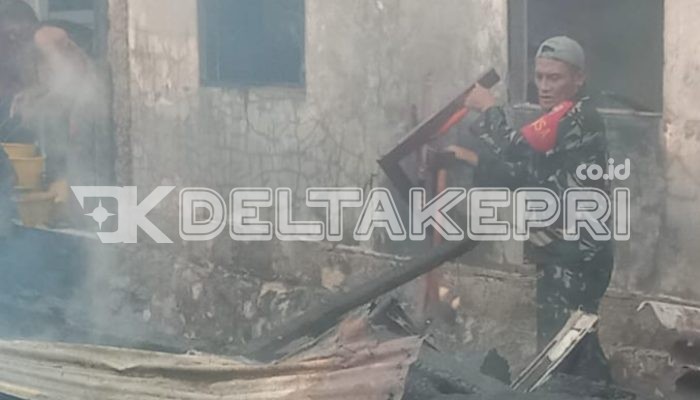 Kebakaran Hebat di Senayang, Tujuh Rumah Ludes, Kerugian Capai Rp1 Miliar