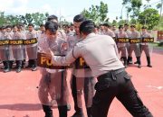 Antisipasi Unjuk Rasa, Polres Bintan Tingkatkan Kesiapsiagaan Lewat Latihan Dalmas