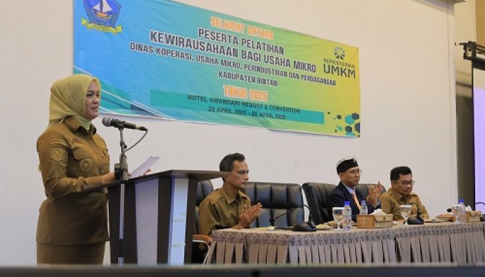 Kembangkan Usaha, 90 Pelaku UMKM Bintan Ikuti Pelatihan Kewirausahaan