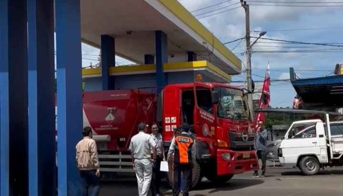 Tanpa KIR dan Over Muatan, Puluhan Truk Kena Razia di Tanjungpinang
