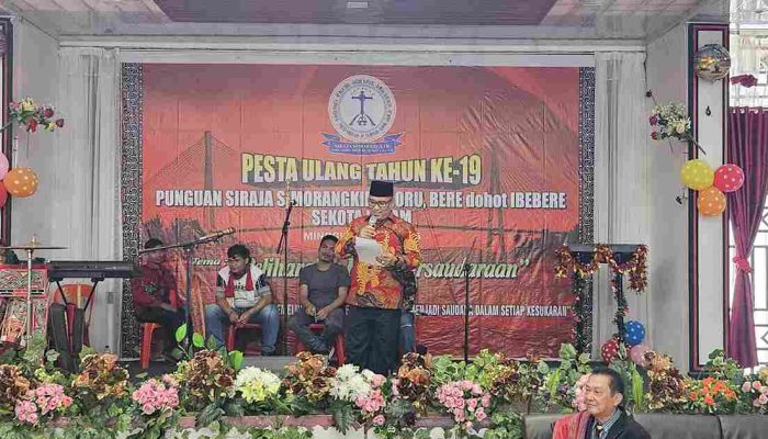 Wagub Puji Peran Punguan Simorangkir: Cerdas, Toleran, dan Berdaya Saing