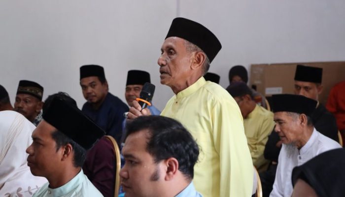 Warga Penaga Curhat Soal Balap Liar dan Hoaks ke Kapolres Bintan