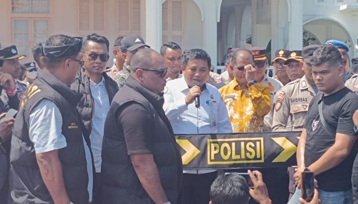 Nelayan Demo di Gedung Daerah, Desak Pemerintah Revisi PP 11/2023