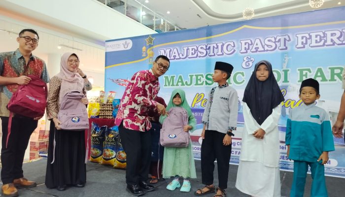 Majestic Bantu 200 Anak Yatim, Ungkap Potensi Koi Tanjungpinang ke Dunia
