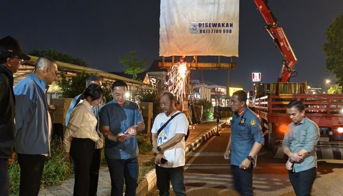 BP Batam Gaspol Tertibkan Reklame Liar, Batam Harus Lebih Modern