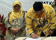 Roby Tandatangani Komitmen Antikorupsi di Gedung Merah Putih