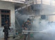 Ansor Banser Peduli, Fogging dan Edukasi Hidup Bersih Digelar di Kijang Kencana 2