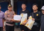 Tenggelam Diterjang Badai, Nelayan Landak Terima Uluran Tangan Kapolres