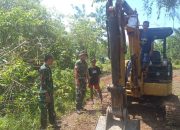 Kodim Tanjungpinang Genjot Pembukaan Jalan 3 KM di TMMD Lingga