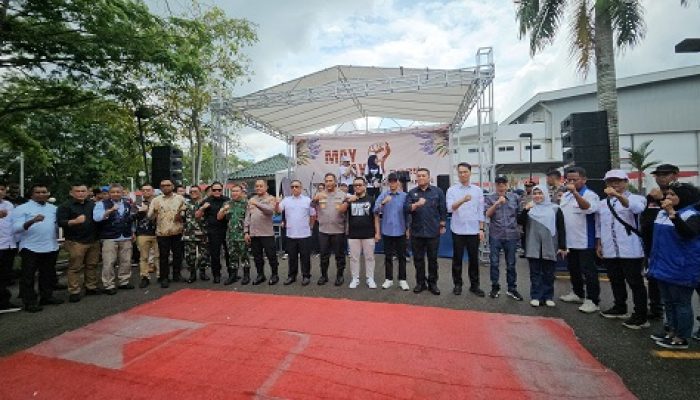 Ribuan Buruh Padati May Day di Batam, Tiga Isu Utama Jadi Sorotan