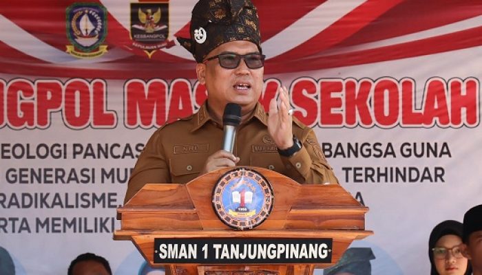 Kegiatan Kesbangpol Masuk Sekolah Dimulai, SMAN 1 Tanjungpinang Jadi Lokasi Perdana