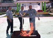 Wujudkan Zona Aman, Lapas Kelas IIA Tanjungpinang Razia Blok Hunian