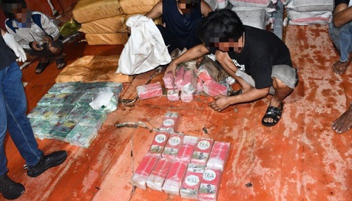 Penyelundupan 705 Kg Sabu dan 1.200 Kg Kokain Digagalkan TNI AL