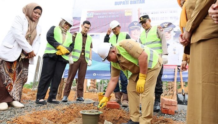 Pelayanan Makin Nyaman, Poliklinik Modern RSUD Bintan Mulai Dibangun