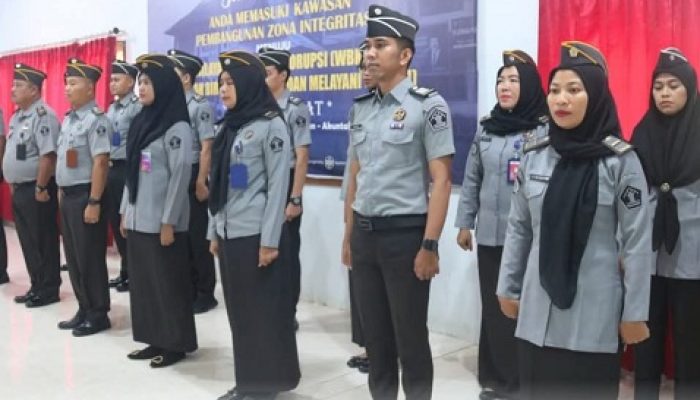 Tekankan Disiplin, Kalapas Tanjungpinang Minta Pegawainya Jadi Teladan