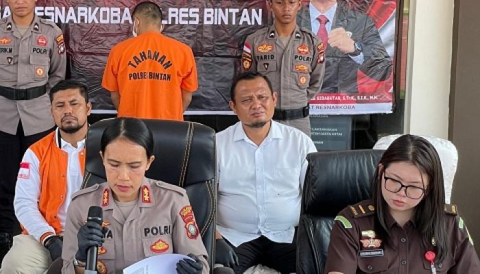 Gerebek Wisma di Kijang, Polisi Temukan Hampir Setengah Kilo Sabu Siap Edar