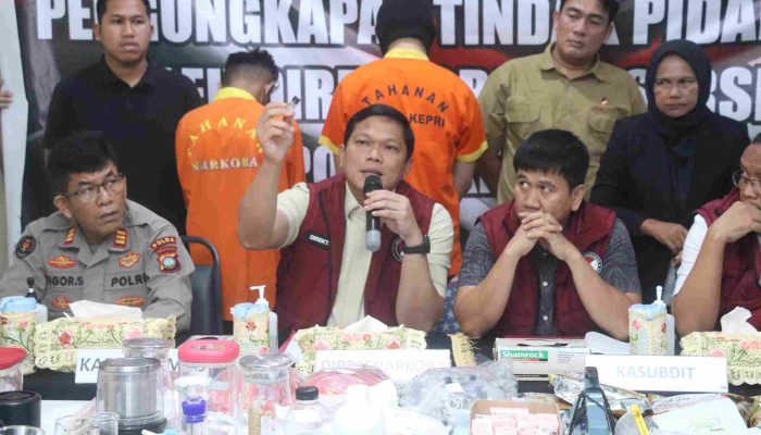 Terbongkar! Apartemen Mewah di Batam Jadi Laboratorium Narkoba!