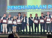 Roby Terima Penghargaan Nasional dari BNN RI atas Komitmen Anti Narkoba